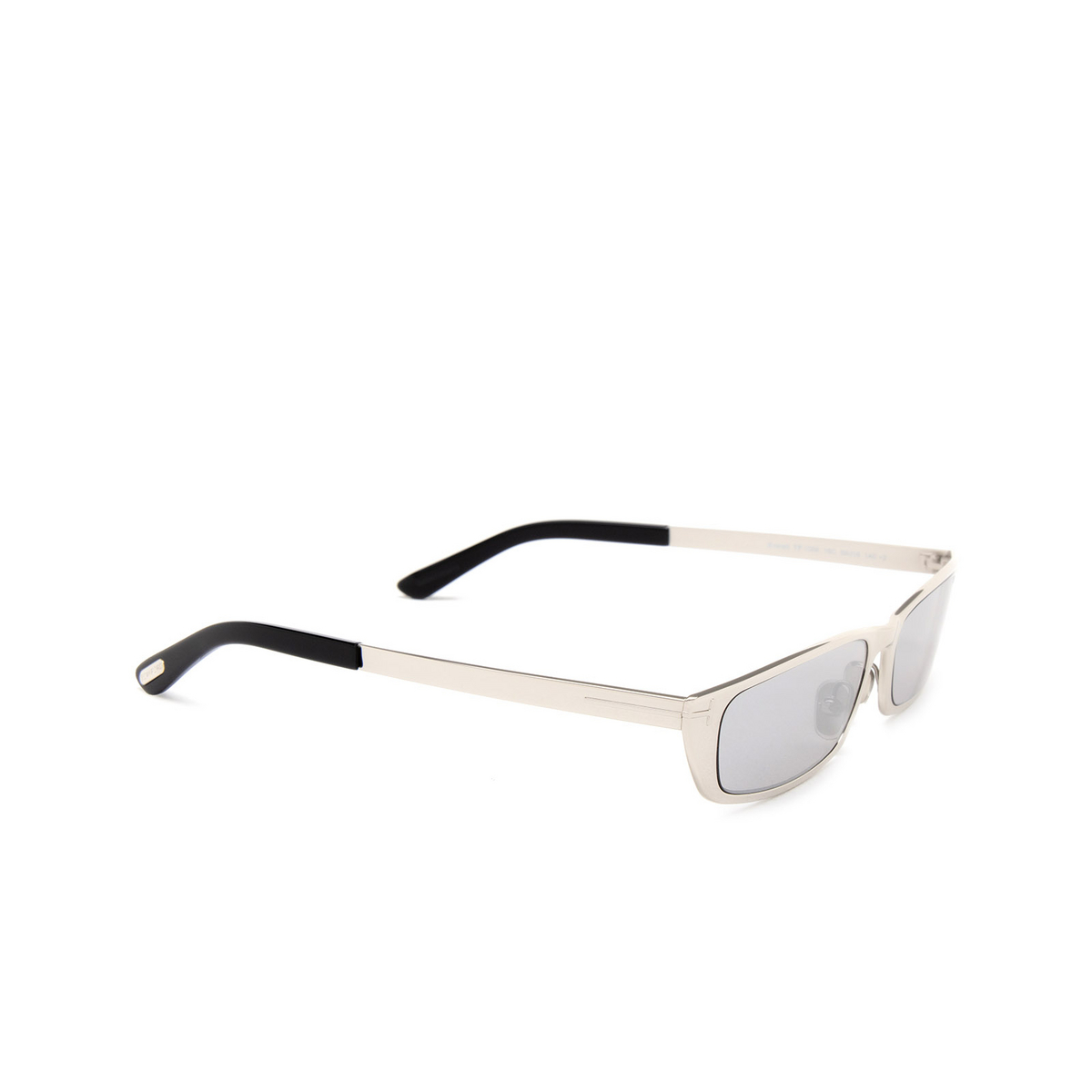 Tom Ford EVERETT Sunglasses 16C Shiny Palladium - three-quarters view