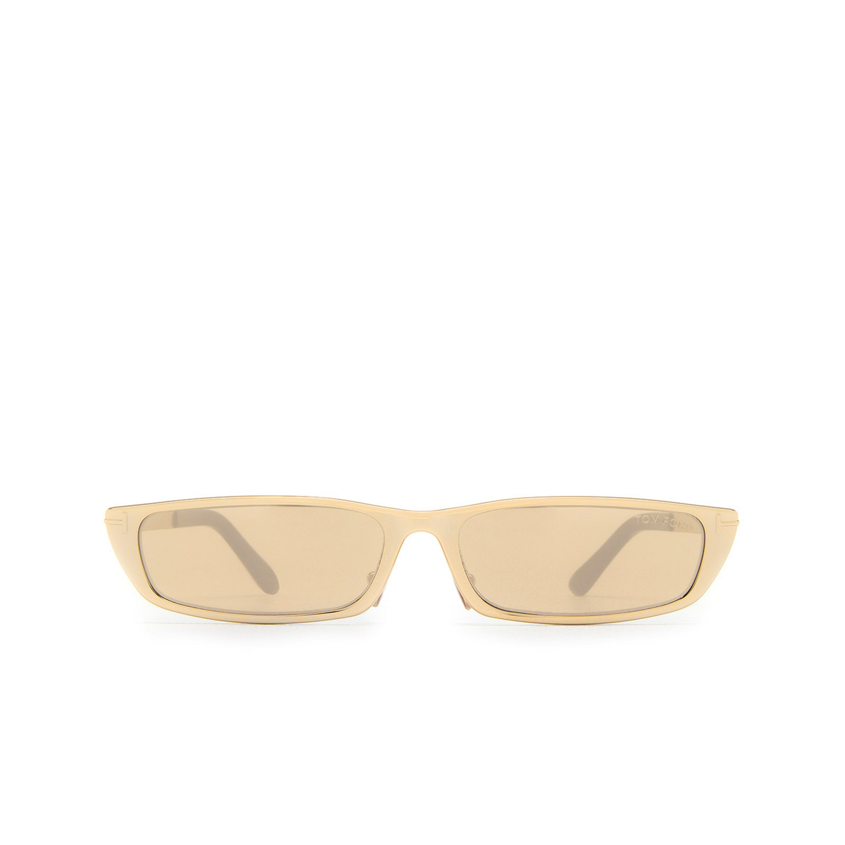 Tom Ford EVERETT Sunglasses 32G Gold - front view