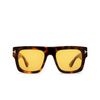 Tom Ford FAUSTO Sonnenbrillen 56E havana - Produkt-Miniaturansicht 1/4