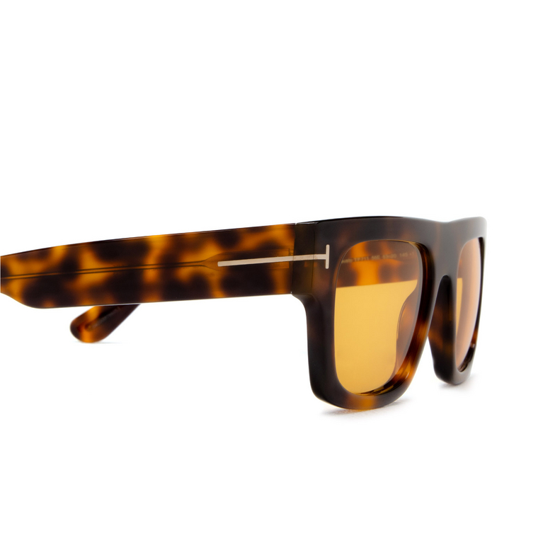 Tom Ford FAUSTO Sunglasses 56E havana - 3/4