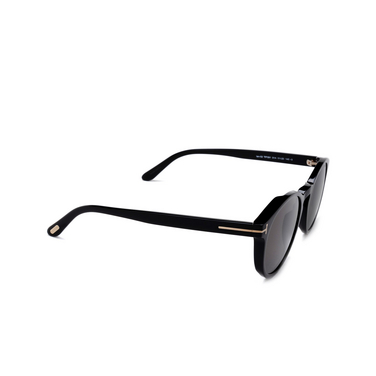 Tom Ford IAN-02 Sunglasses 01A black - three-quarters view