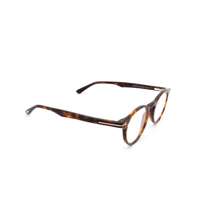 Tom Ford FT5557-B Eyeglasses 052 dark havana - 2/4