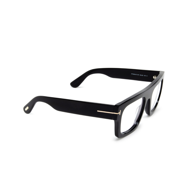 Tom Ford FT5634-B Eyeglasses 001 shiny black - 2/4