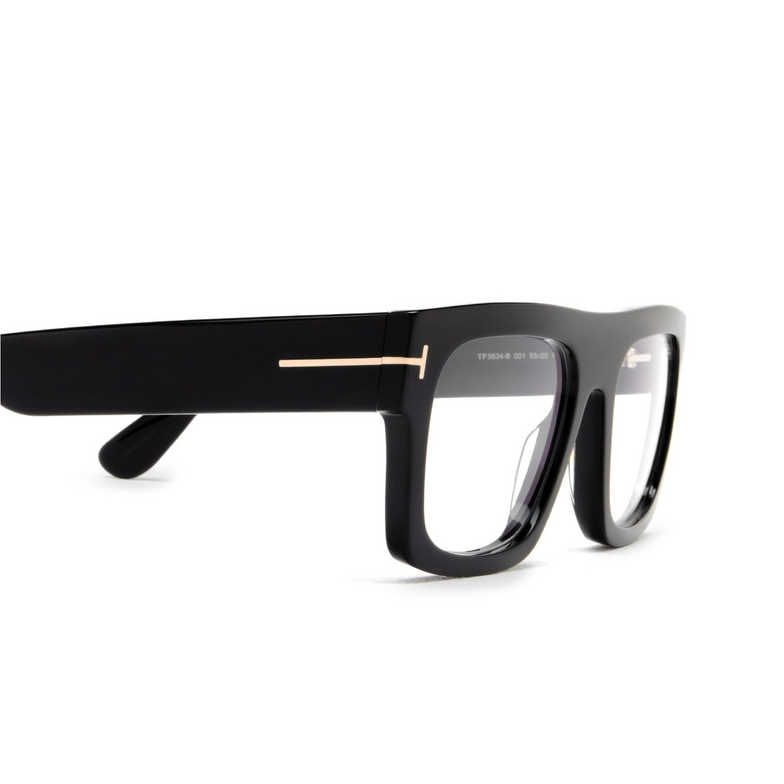 Tom Ford FT5634-B Eyeglasses 001 shiny black - 3/4