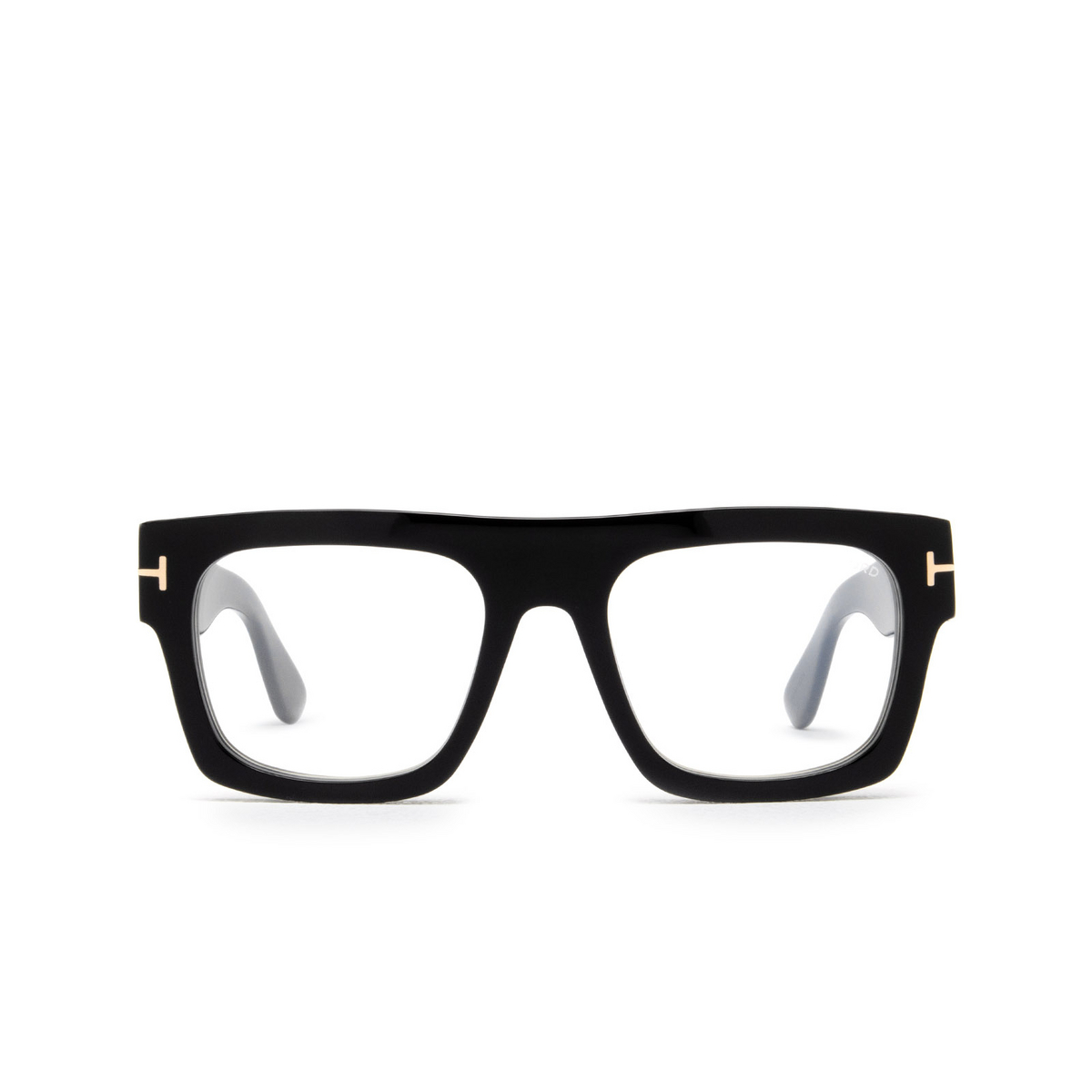 Tom Ford FT5634-B Eyeglasses 001 Shiny Black - front view