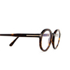 Tom Ford FT5664-B Korrektionsbrillen 052 dark havana - Produkt-Miniaturansicht 3/4