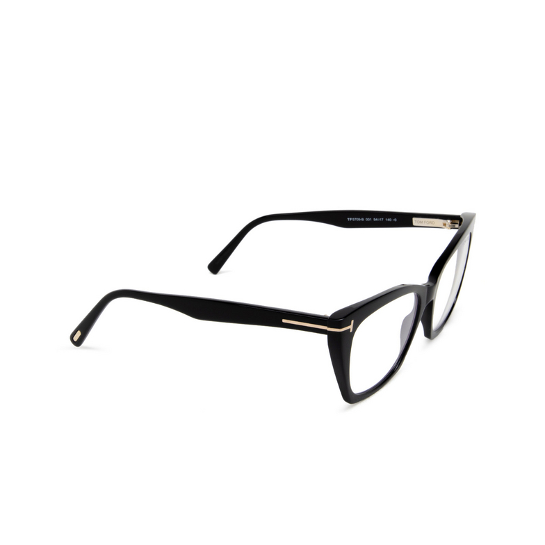 Tom Ford FT5709-B Eyeglasses 001 black - 2/4