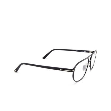 Tom Ford FT5751-B Eyeglasses 002 matte black - three-quarters view