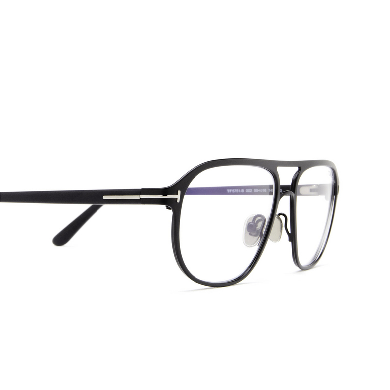 Gafas graduadas Tom Ford FT5751-B 002 matte black - 3/4