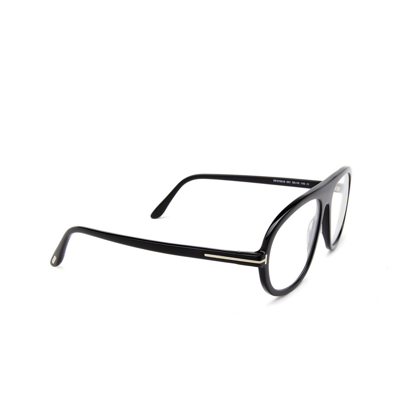 Tom Ford FT5755-B Eyeglasses 001 black - 2/4