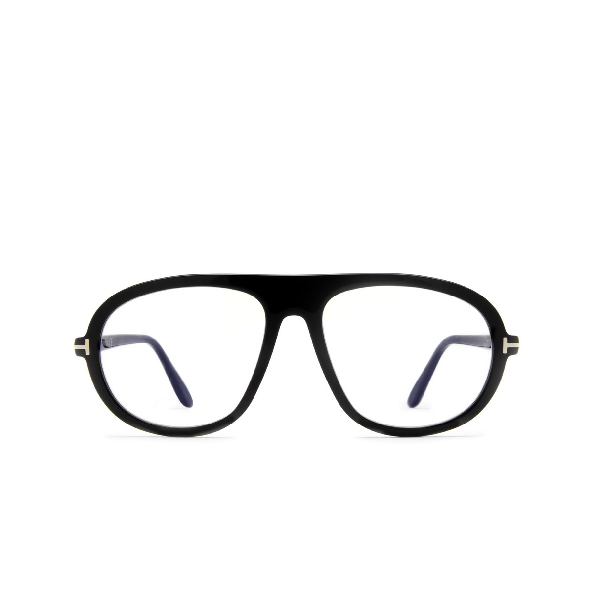 Tom Ford FT5755-B Eyeglasses 001 Black - front view