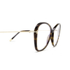 Tom Ford FT5769-B Eyeglasses 052 dark havana - product thumbnail 3/4