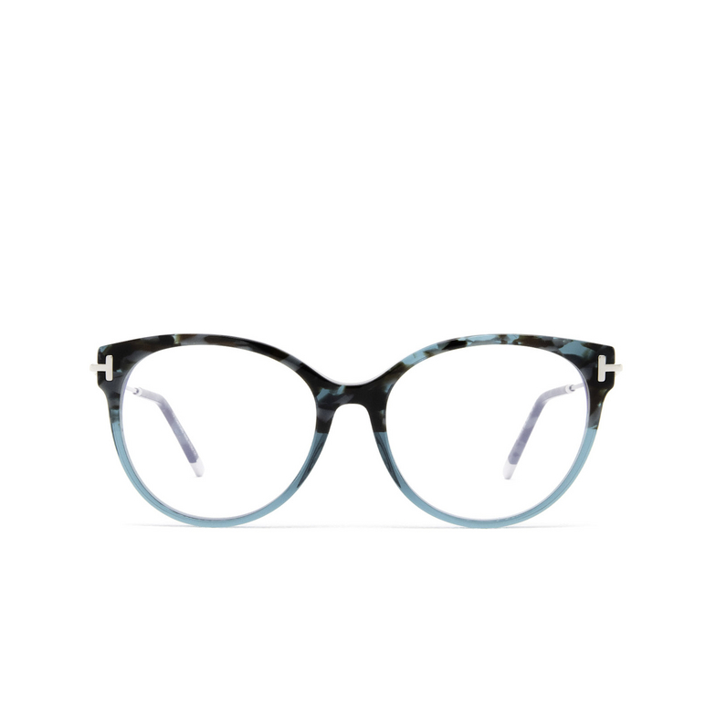 Tom Ford FT5770-B Eyeglasses 056 blue havana - 1/4