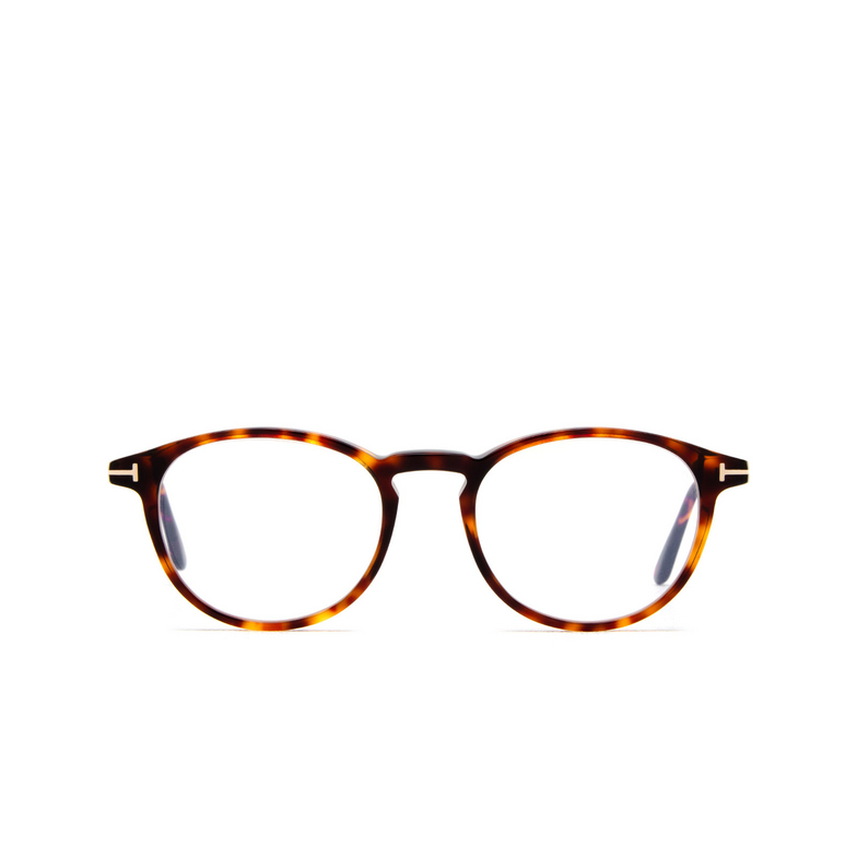 Tom Ford FT5803-B Eyeglasses 054 red havana - 1/4