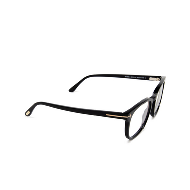 Tom Ford FT5868-B Eyeglasses 001 shiny black - three-quarters view