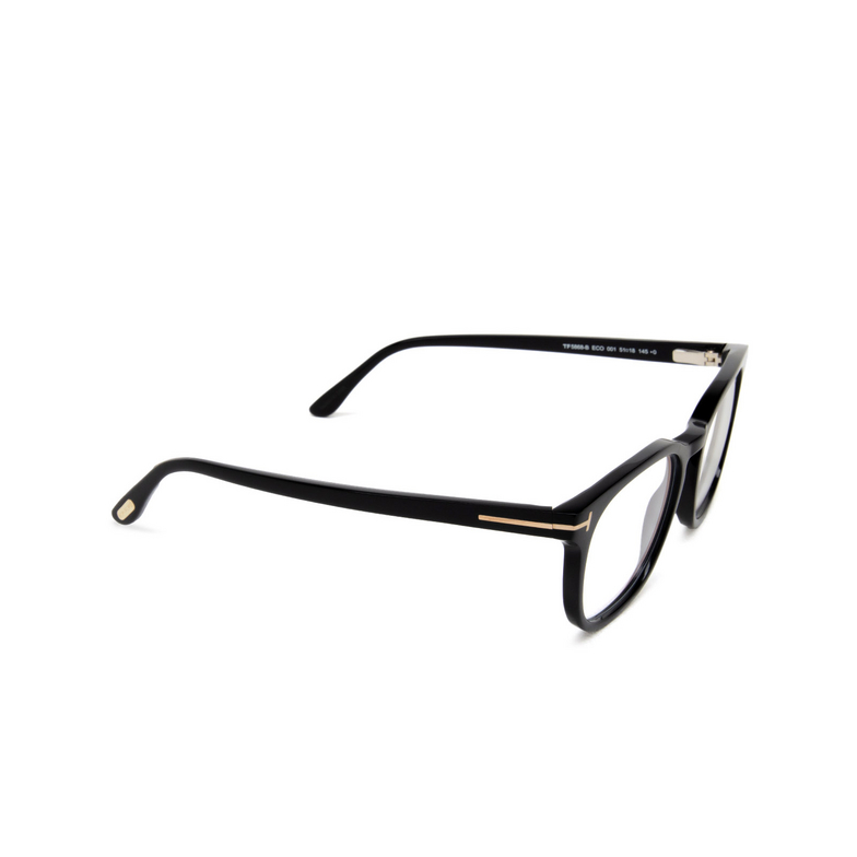 Tom Ford FT5868-B Eyeglasses 001 shiny black - 2/4