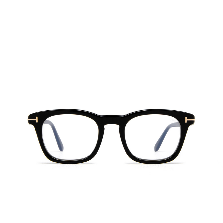 Tom Ford FT5870-B Eyeglasses 001 shiny black - 1/4