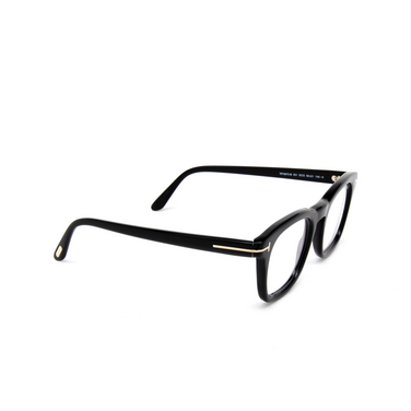 Tom Ford FT5870-B Korrektionsbrillen 001 shiny black - Dreiviertelansicht
