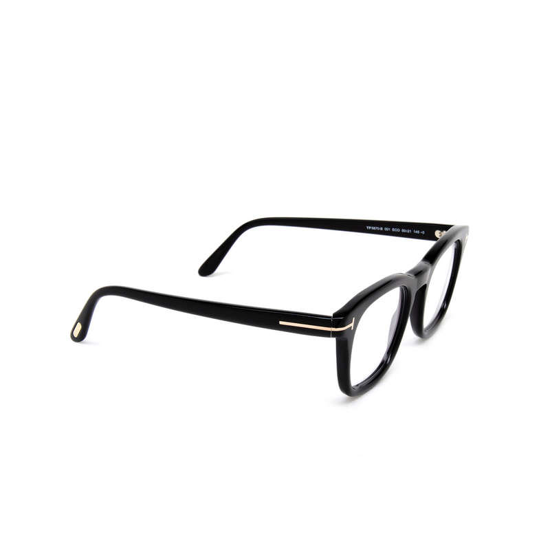 Tom Ford FT5870-B Eyeglasses 001 shiny black - 2/4