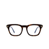 Gafas graduadas Tom Ford FT5870-B 052 dark havana - Miniatura del producto 1/4