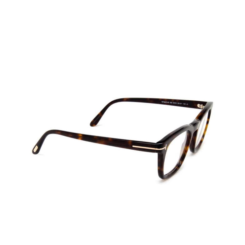Tom Ford FT5870-B Eyeglasses 052 dark havana - 2/4