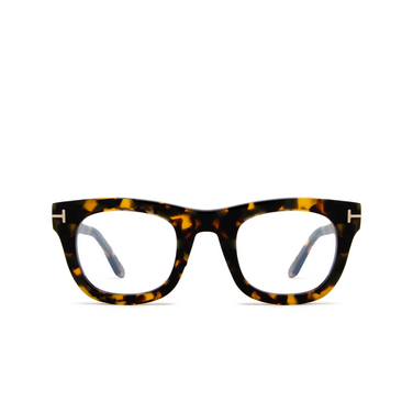 Tom Ford FT5872-B Eyeglasses 055 colored havana - front view