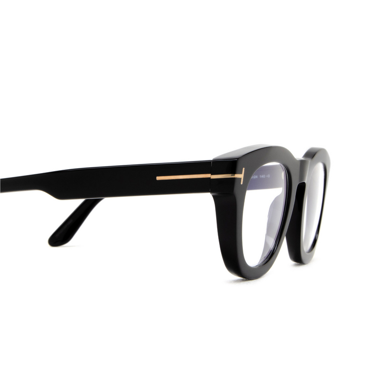 Gafas graduadas Tom Ford FT5873-B 001 shiny black - 3/4