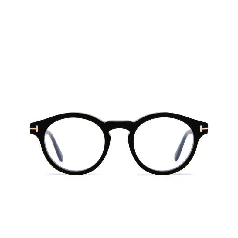 Tom Ford FT5887-B Eyeglasses 001 shiny black - 1/4