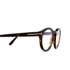 Tom Ford FT5887-B Korrektionsbrillen 052 dark havana - Produkt-Miniaturansicht 3/4