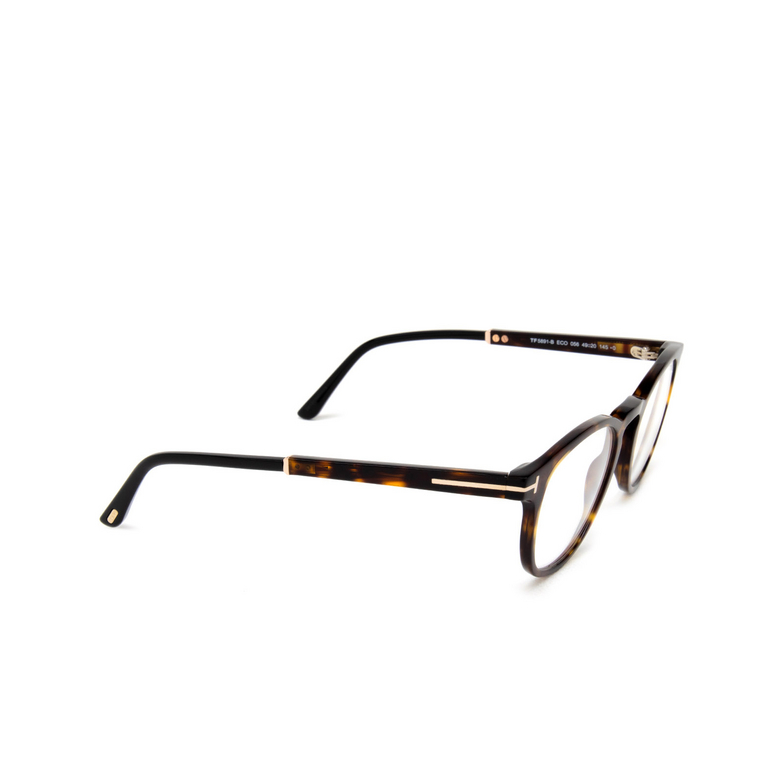 Tom Ford FT5891-B Eyeglasses 056 havana / other - 2/4