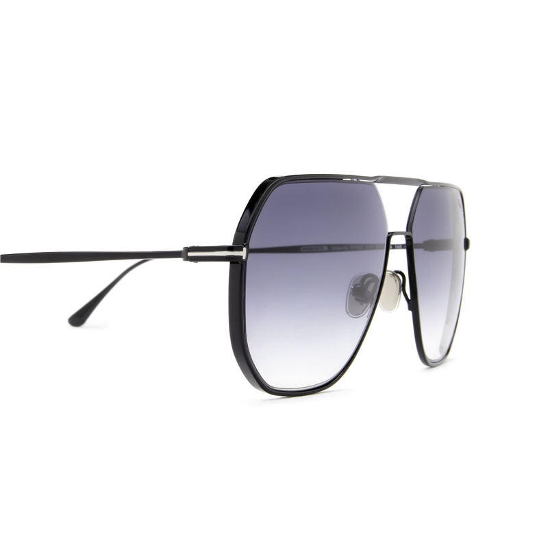 Tom Ford GILLES-02 Sunglasses 01B black - 3/4