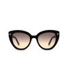 Tom Ford IZZI Sunglasses 01B shiny black - product thumbnail 1/4