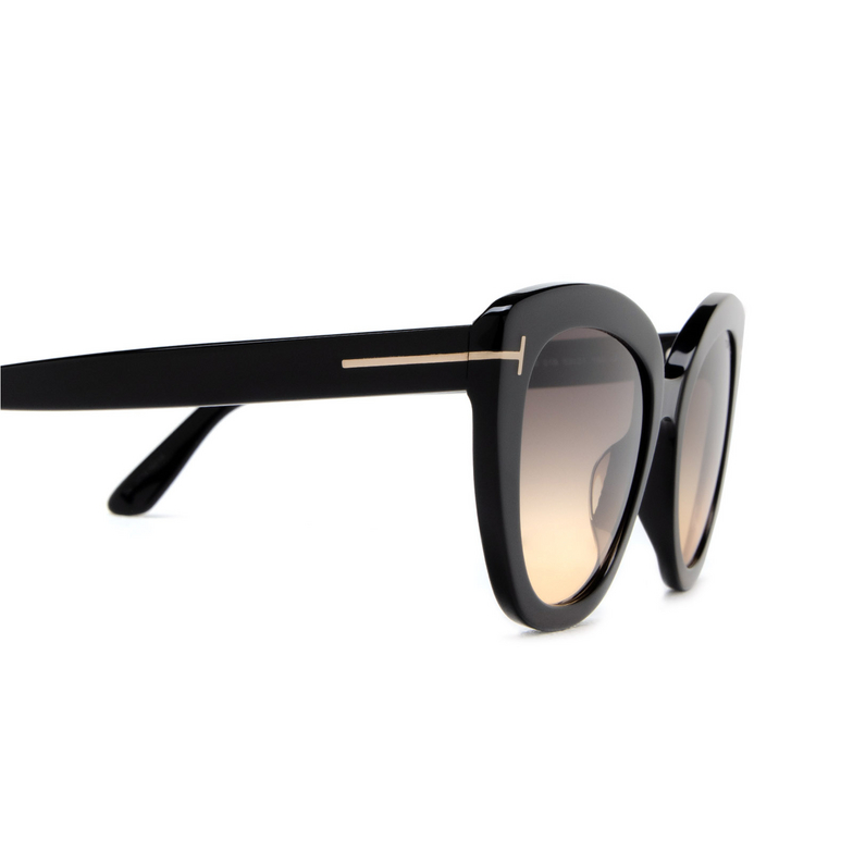 Tom Ford IZZI Sunglasses 01B shiny black - 3/4