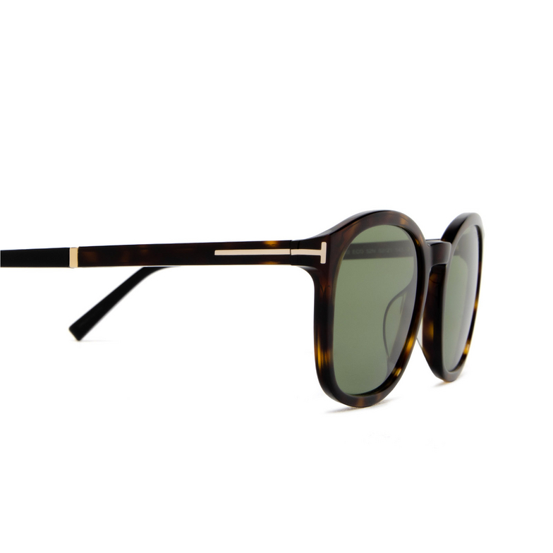 Tom Ford JAYSON Sunglasses 52N dark havana - 3/4