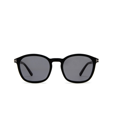 Tom Ford JAYSON Sunglasses 01d shiny black - front view