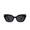 Tom Ford JULIETTE Sunglasses 01A shiny black - product thumbnail 1/4