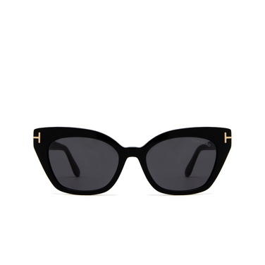 Tom Ford JULIETTE Sunglasses 01a shiny black - front view