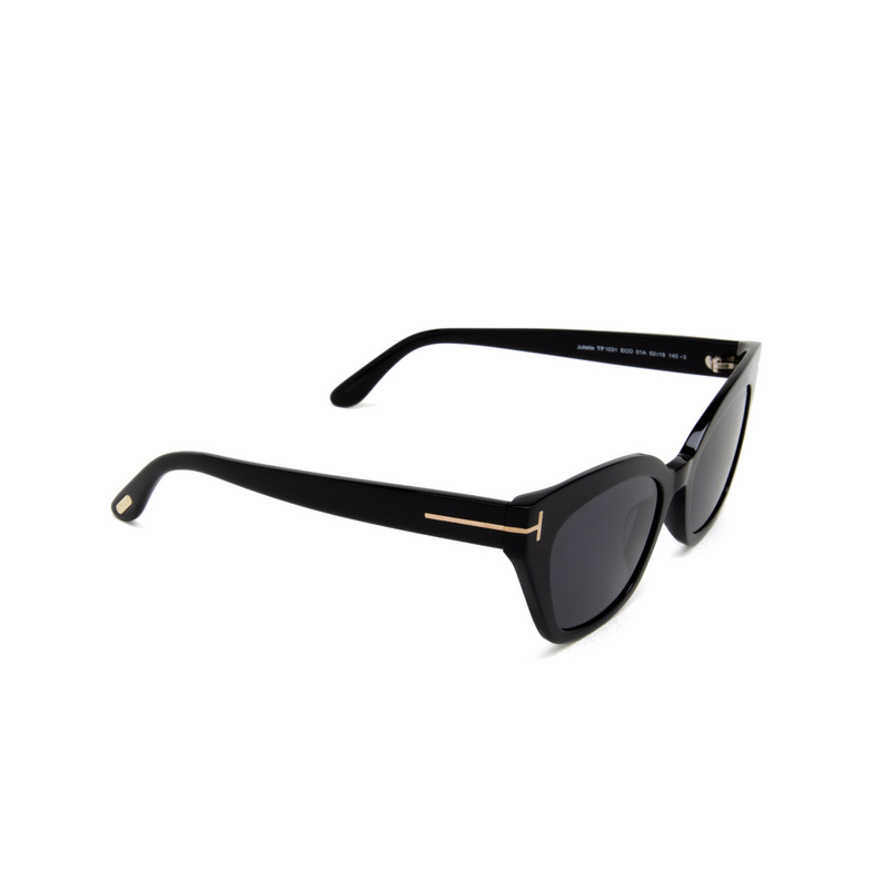 Tom Ford JULIETTE Sunglasses 01A shiny black - 2/4