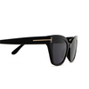 Tom Ford JULIETTE Sunglasses 01A shiny black - product thumbnail 3/4