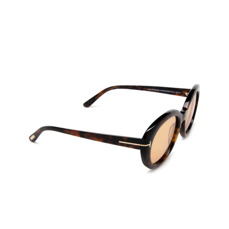 Tom Ford LILY-02 Sunglasses 52E dark havana - 2/4