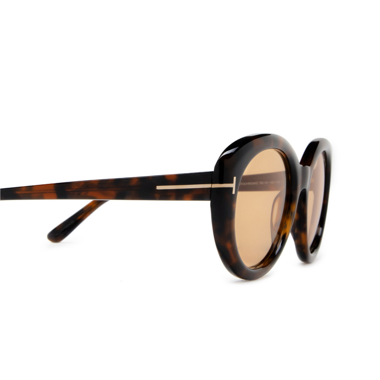 Tom Ford LILY-02 Sunglasses 52E dark havana - 3/4