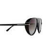 Tom Ford MARCUS Sunglasses 01B shiny black - product thumbnail 3/4