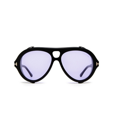 Gafas de sol Tom Ford NEUGHMAN 01Y shiny black - Vista delantera