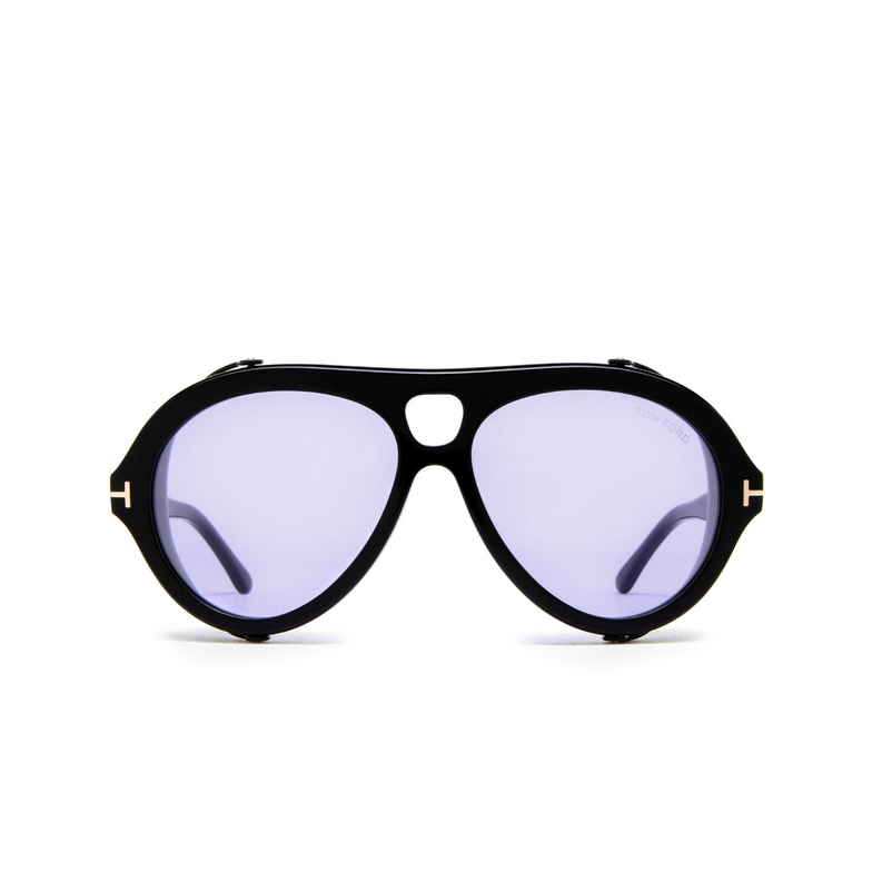 Tom Ford NEUGHMAN Sunglasses 01Y shiny black - 1/4