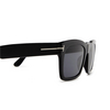 Tom Ford NICO-02 Sunglasses 01A shiny black - product thumbnail 3/4