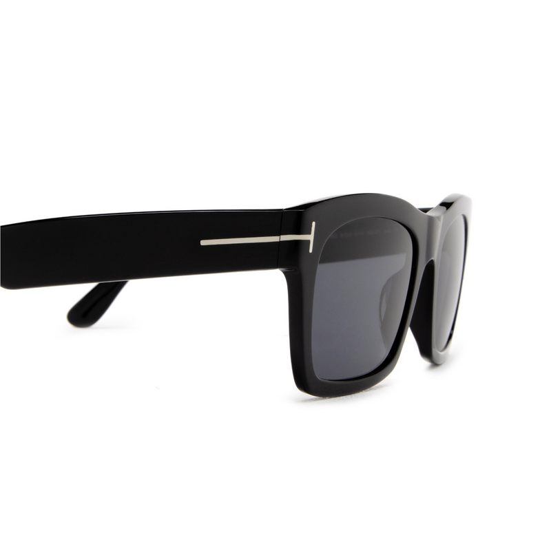 Tom Ford NICO-02 Sunglasses 01A shiny black - 3/4