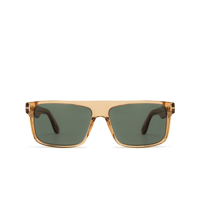 Lunettes de soleil Tom Ford PHILIPPE-02 45N shiny light brown - 1/4