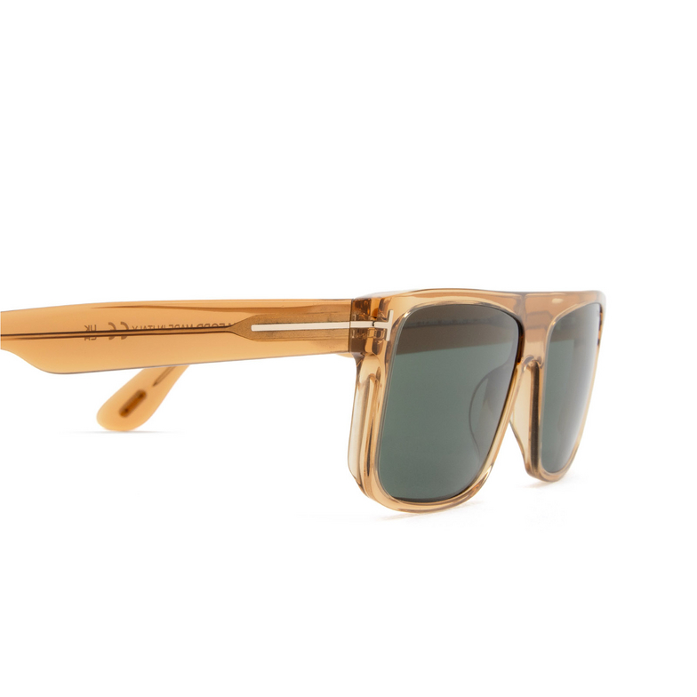 Lunettes de soleil Tom Ford PHILIPPE-02 45N shiny light brown - 3/4