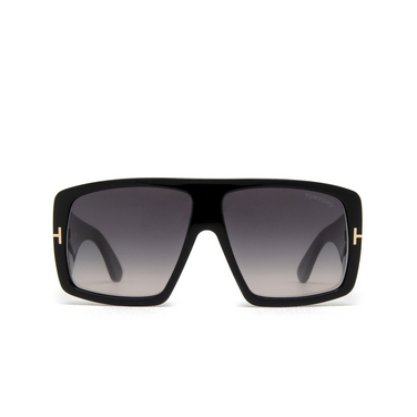 Tom Ford RAVEN Sunglasses 01b black - front view