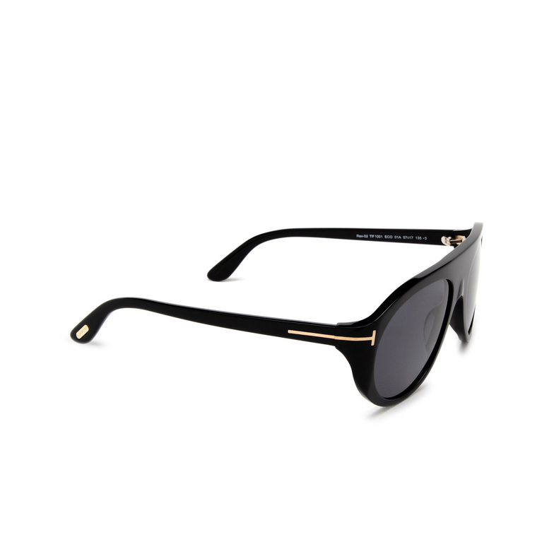 Tom Ford REX-02 Sunglasses 01A shiny black - 2/4